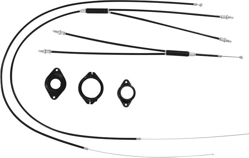 WEERAS Brake Cable and Housing, BMX Bike Bicycle Gyro Brake Cables Front and Rear (Upper and Lower) Spinner Rotor - Image 2